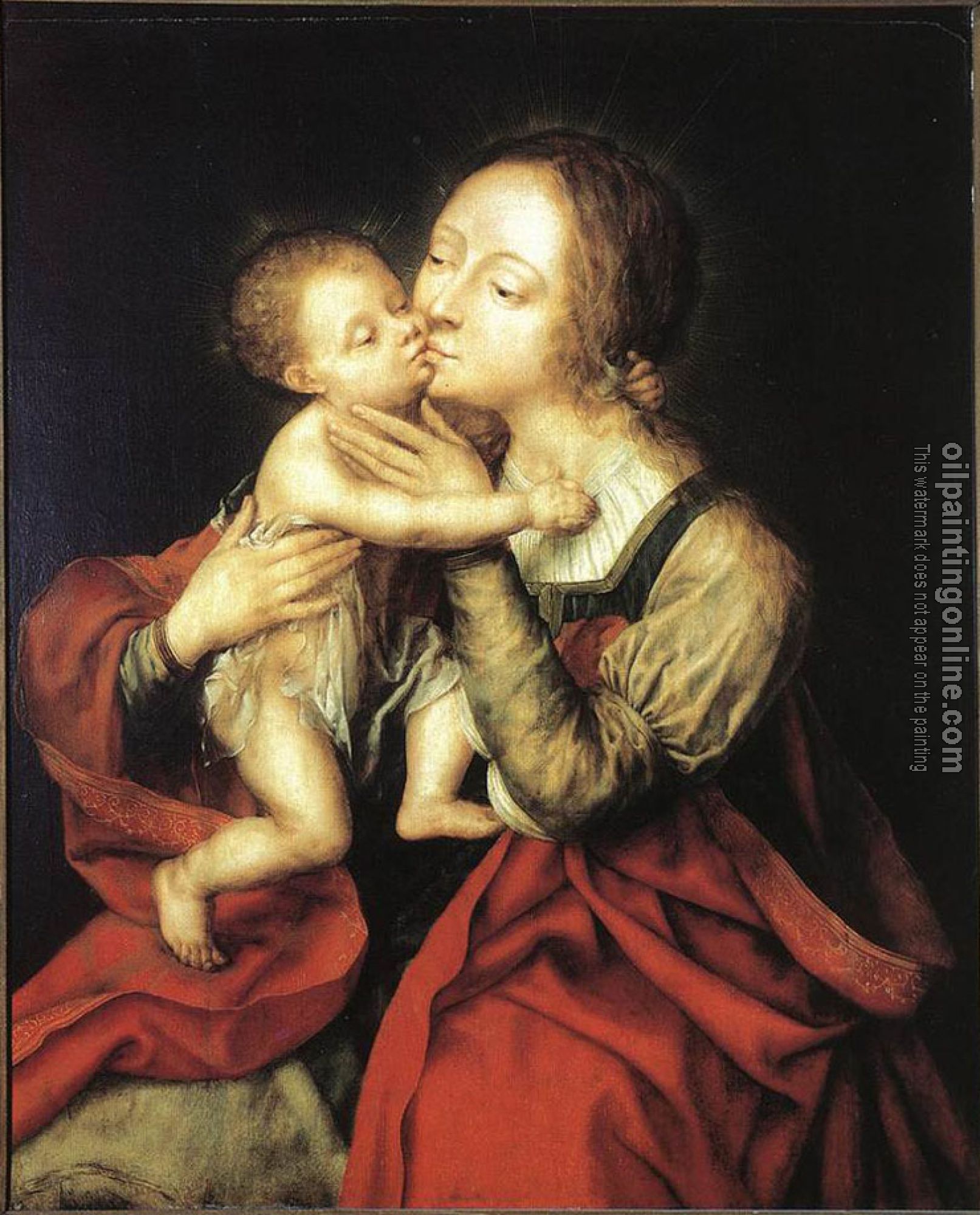 Jan Massys - Holy Virgin and Child